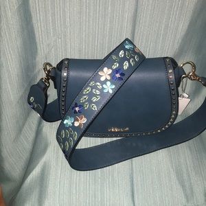 Sea foam green shoulder bag